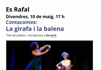 CONTACONTES: LA GIRAFA I LA BALENA en sa Pobla
