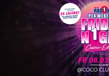 Radio1 Pea Weber's Friday Night Party - Rooftop-Edition! en Zürich