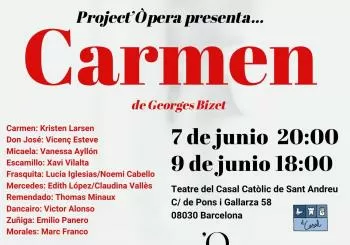 Carmen en Barcelona