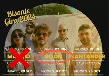 BISONTE + Víctor Pescador en Sala Tizón en Gijón