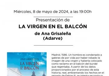 Presentación de 'La virgen en el balcón', de Ana Grisaleña (Adarve) en Madrid