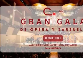 Gran Gala de Ópera y Zarzuela - Escuela Superior de Canto en Madrid