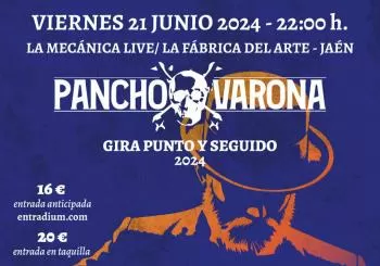 Pancho Varona . Gira Punto y Seguido 2024 en Jaén