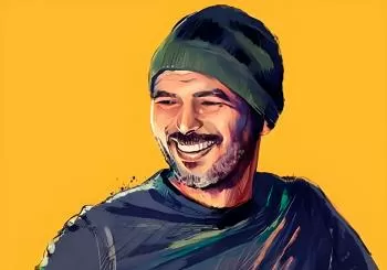 Lotfi Abdelli dans Au-delà des mots au Théâtre BO Saint-Martin en Paris
