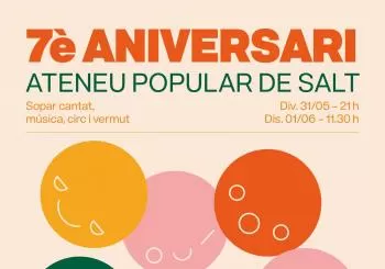 Sopar 7è Aniversari Ateneu en Girona