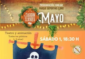 UNA DE PIRATAS. Almozandia Teatro. EL JARDÍN DE LAS ARTES. Zaragoza