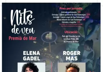 NITS DE VEU - ROGER MAS I MARIA LAMATA en Premià de Mar