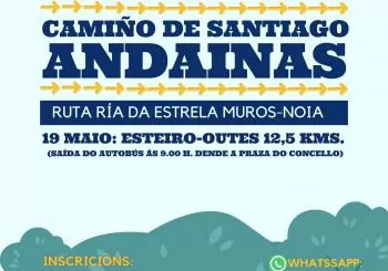CAMIÑO DE SANTIAGO-RÍA DA ESTRELA MUROS-NOIA (ESTEIRO-OUTES) en LOUSAME