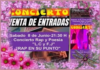CONCIERTO RAP EN SU PUNTO L.C y F.J CIUDAD REAL