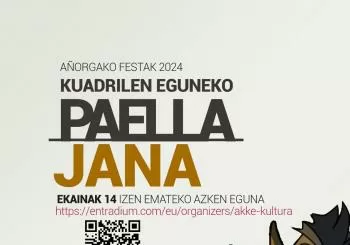 Kuadrila bazkaria en Añorga
