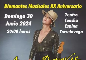 XX ANIVERSARIO DIAMANTES MUSICALES. Concierto ANA POPOVIC en CANTABRIA