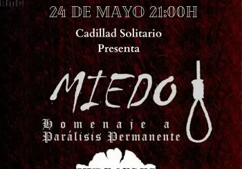 Fiesta de mano de kulpables y Miedo (homenaje a Paralisis Permanente) en Madrid