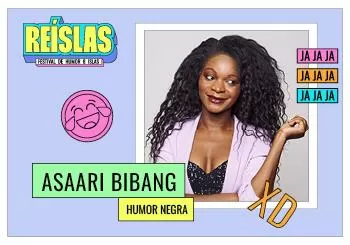 Humor negra, un show de Asaari Bibang