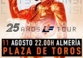 LUIS FONSI EN CONCIERTO - 25 AÑOS TOUR - SIENTE LA PLAZA (ALMERÍA)