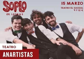Festival Soplo de letras -Los Fantasmas de Shakespeare de Anartistas en Tenerife