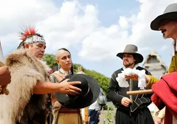 Plimoth Patuxet Admission with Mayflower II & Plimoth Grist Mill en Boston
