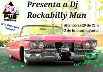Noche de recuerdos con Rockabilly Man en Tenerife