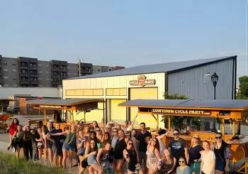 2-Hour BYOB Cowtown Cycle Party for 6-15 Happy Adults in FW Fort Worth