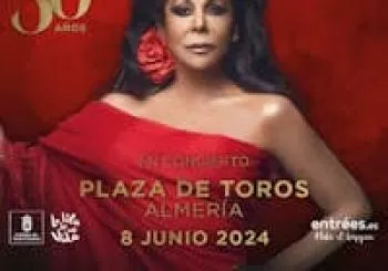 ISABEL PANTOJA , GIRA 50 AÑOS. - SIENTE LA PLAZA - ALMERÍA