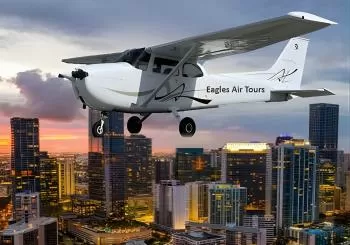 Eagles Air Tour: Private 45 Minute Plane Tour of Miami
