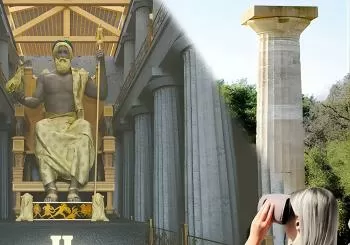 Olympia Walking Tour with Virtual Reality Glasses