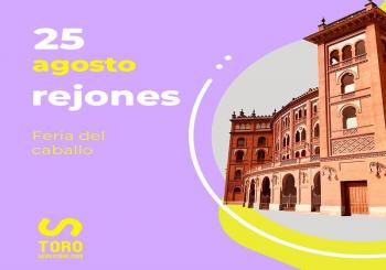 Rejones en Madrid 25/08-Feria del Caballo