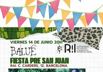 Baluê - Fiesta Pré San Juan en Barcelona