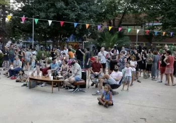 Dinar popular BOOMBETA - Paella amb les amigues de La Cañada en Barcelona