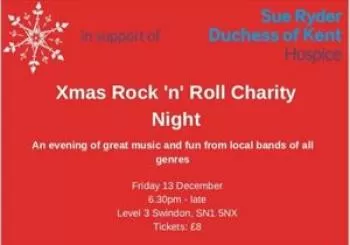 Entradas Sue Ryder Xmas Rock n Roll Charity Night en Level 3