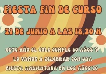 Fiesta Fin de Curso. Colegio Estudio 3 en Madrid
