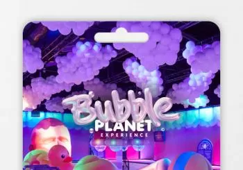 Bubble Planet - Carte Cadeau Brussels