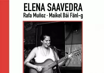 ELENA SAAVEDRA con Rafa Muñoz y Maikel Bái Fanl-g en Santa Cruz de Tenerife