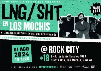 Lng Sht 10 años cansan Tour en Los Mochis