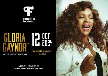 GLORIA GAYNOR “Never Can Say Goodbye” en WiZink Center de Madrid