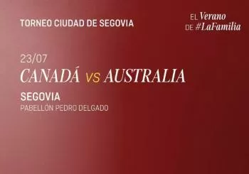 Torneo ciudad de Segovia - Canada vs Australia Selecciones Femeninas de Baloncesto en Segovia