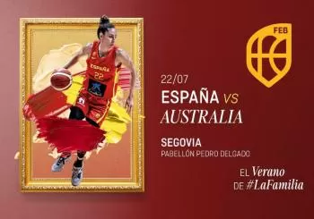 Torneo ciudad de Segovia - España vs Australia Selecciones Femeninas de Baloncesto en Segovia