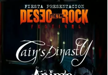 Anima Barroca Cain´s Dinasty y CURTAIN FALLS Fiesta Deseo Metal rock Sala Hollander en sevilla