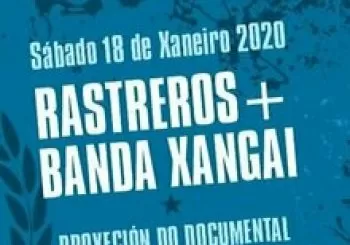 A Banda Xangai + Rastreros na Sala Malatesta de Santiago de Compostela