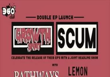 Entradas Growth Spurt SCUM Double EP Launch supports en Hyde Park Book Club