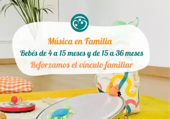 Música en Familia | Refuerza el vínculo con tu bebé en Barcelona