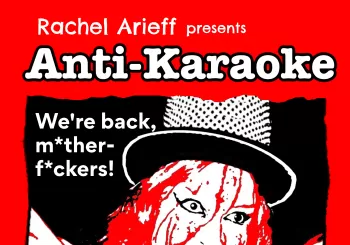 Rachel Arieff presenta ANTI-KARAOKE: el RETORNO en Barcelona