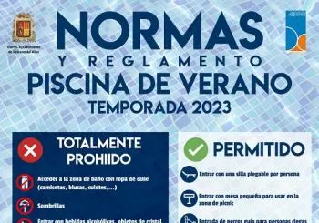 ACCESO PISCINA MUNICIPAL DE MAIRENA DEL ALCOR 2024 en SEVILLA