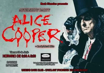 ALICE COOPER AFTERSHOW PARTY en Barcelona