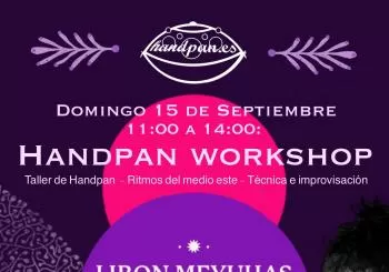 Liron Meyuhas Taller de Handpan en Madrid