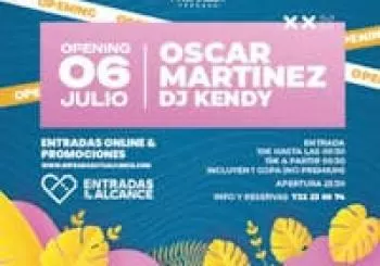 OSCAR MARTINEZ & DJ KENDY - OPENING 2024 en Los Llanos de Ariadne