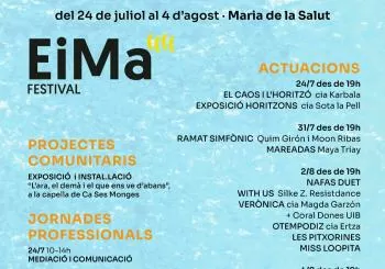 Festival EiMa 2024 · 2 d'agost en Maria de la Salut