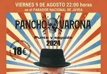 Pancho Varona en Concierto (Alicante) en Jávea
