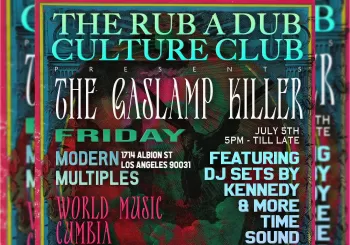 The Rub a Dub Culture Club Presents - The Gaslamp Killer en Los Angeles