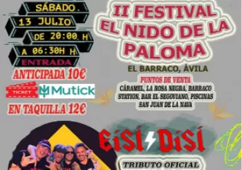 II Festival El Nido de la Paloma en El Barraco - Ávila