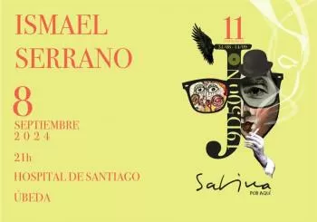 JORNADAS SABINA POR AQUÍ. CONCIERTO ISMAEL SERRANO en Úbeda